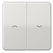 Клавиша 2-ая для жалюзийного выключателя/кнопок Jung CD Светло-серый