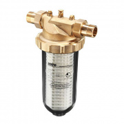 Фильтр тонкой очистки без промывки Oventrop Aquanova Magnum - 3/4" (НР, PN16, 30°C, прозрачн.колба)
