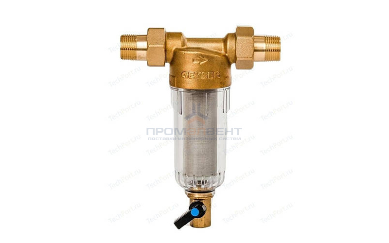 Фильтр тонкой очистки промывной ГЕЙЗЕР Бастион 111 - 3/4