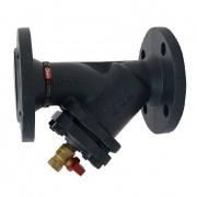 Фильтр грубой очистки Danfoss FVF - Ду20 (Фланец/Фланец, PN16, Tmax 150°C, со сливным краном)