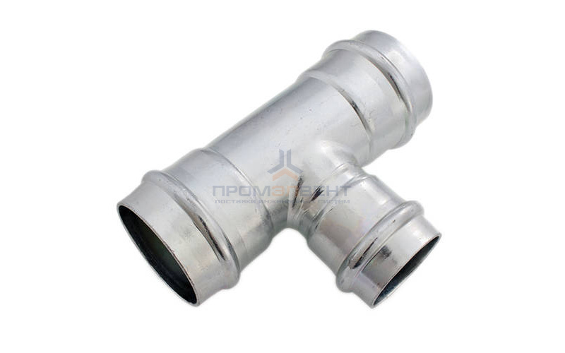 Тройник переходной Conex Banninger PC 5130 - 42 x 22 x 42 (оцинкованная сталь)