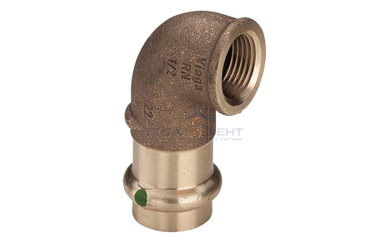 Отвод 90° Viega G3 Sanpress 2214.2 - 35 x 1
