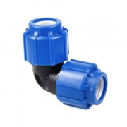 Отвод 90° Политэк - 50 (винтовой, для труб ПНД)