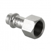 Переход на внутреннюю резьбу VALTEC VTi.902 - 28 x 3/4" (прессовой, для труб из нержавеющей стали)