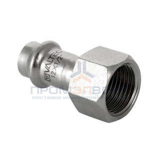 Переход на внутреннюю резьбу VALTEC VTi.902 - 54 x 2" (прессовой, для труб из нержавеющей стали)