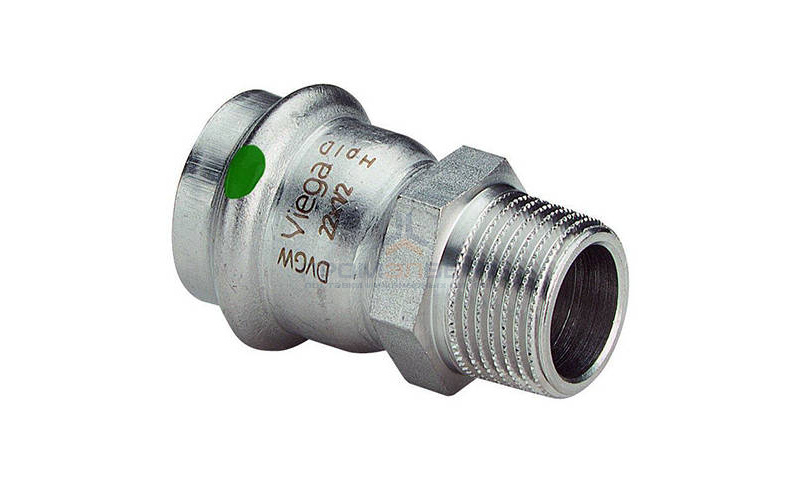 Переход на наружную резьбу Viega Sanpress Inox 2311 - 42 x 1