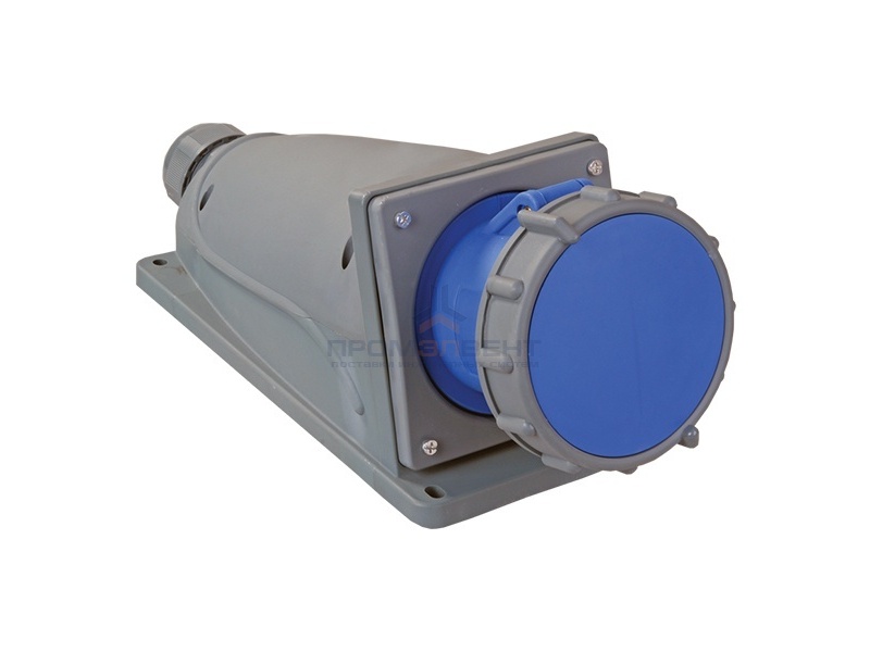 Розетка стационарная ССИ-133 63А-6ч/200-250В 2Р+РЕ IP67 MAGNUM ИЭК