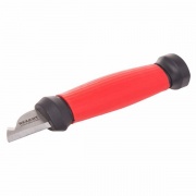 Нож монтажника нержавеющая сталь двухсторонняя заточка лезвие 33мм