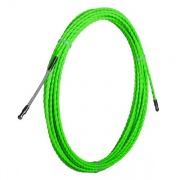 Протяжка кабельная из плетеного полиэстера Fortisflex PET d4mm L10m зеленый