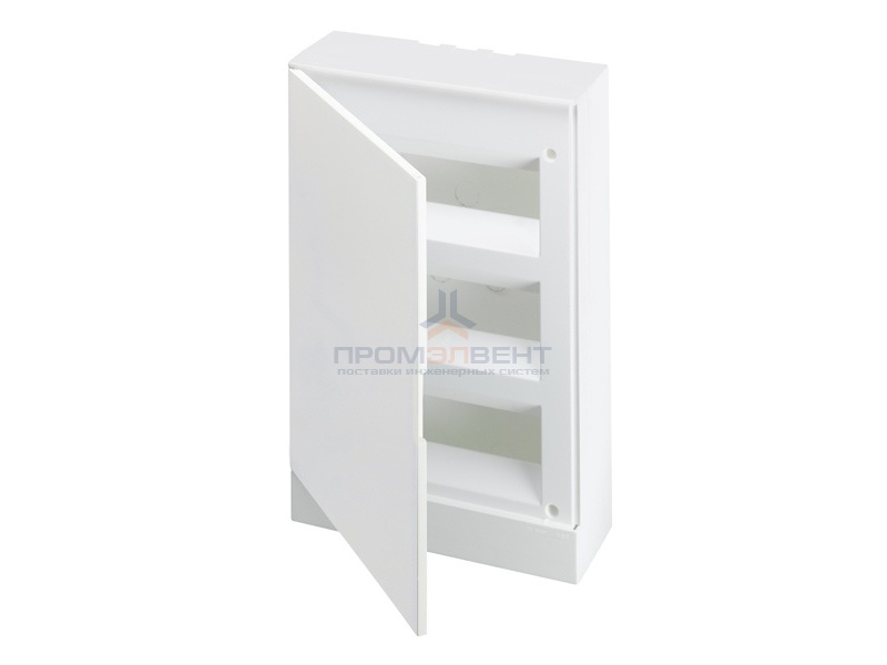 ABB Basic E Бокс настенный 36М белая непрозрачная дверь (с клеммами)