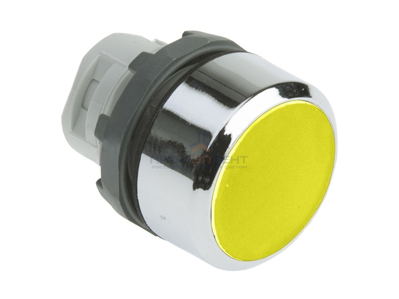 Кнопка ABB MP1-20Y желтая (только корпус) без подсветки без фиксации