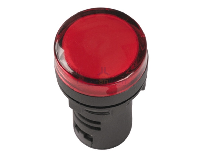 Лампа AD22DS(LED)матрица d22мм красный 230В  ИЭК